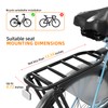 Rear Child Bike Seat for Family Rides – Adjustable Backrest,