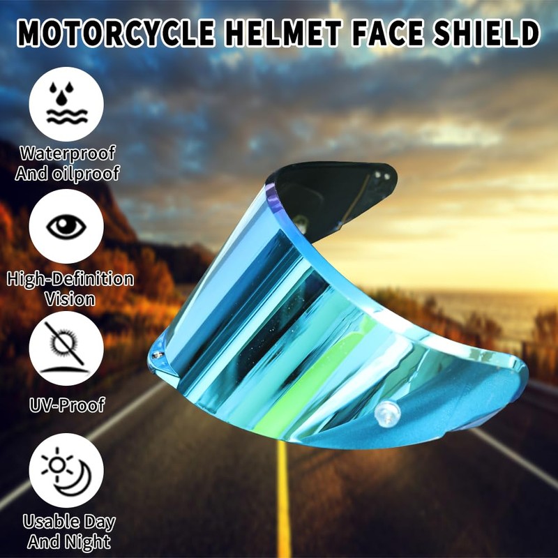 AGV Pista Corsa Gprr Visor Commpatible with Pista/GPR/GPRR/Corsa/Race3 for Day