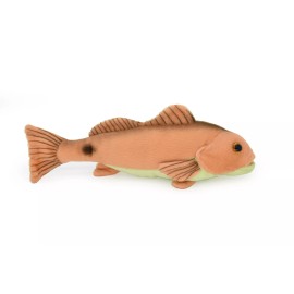 Cabin Critters Plush Red Fish Toy, Red Drum, Realistic Stuffed Animal Fishing Gift 10" F2400