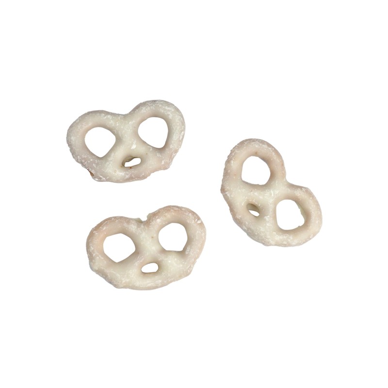 Yogurt Covered Pretzels, 1 Pound Bulk Bag, Yogurt Pretzels, White