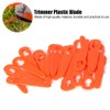 24Pcs Trimmer Head Blades Plastic Cutters Blades Replacement for Stihl