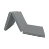 Danfuton Gray Trifold Foam Beds, Shikibuton Foldable Ottoman Mats Sit