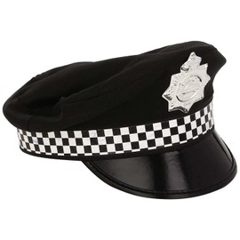 Policeman Adjustable Party Theme Hats Caps & Headwear for Fancy Dress Costumes Accessory