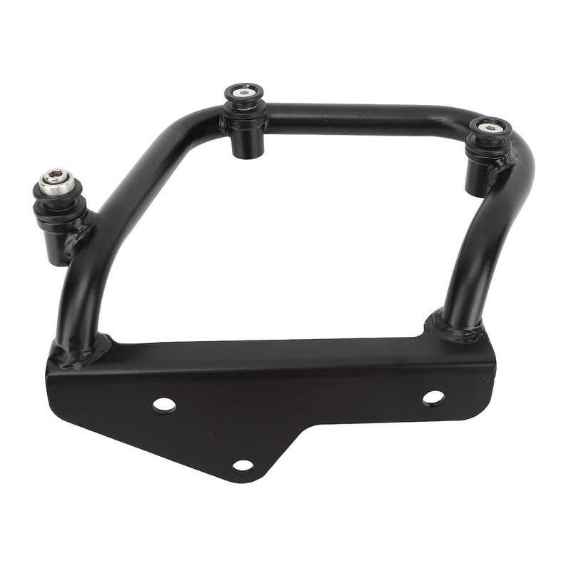 Motorcycle Side Bag Bracket Easy Install Black 16mm Welded Pipe