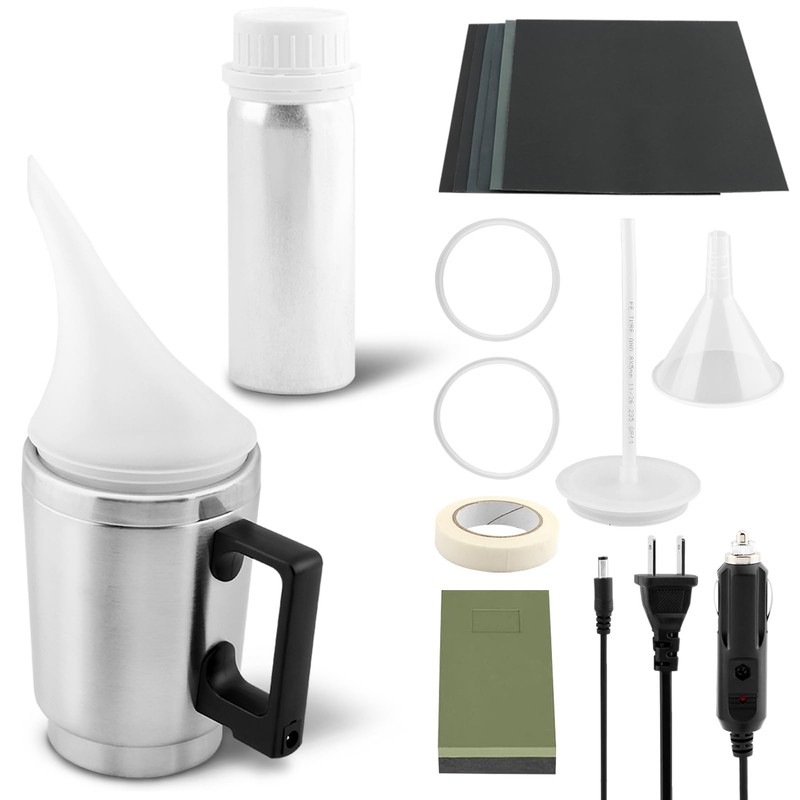 Saycker Car Headlight Restoration Kit, Auto Headlight Lens Polish Repair