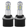 2pcs 880 899 6000K White 50W LED Headlight Bulbs Fog
