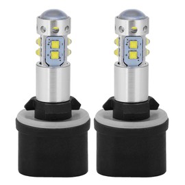 2pcs 880 899 6000K White 50W LED Headlight Bulbs Fog Light Daytime Running Light