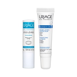 Uriage 스틱레브르오리지널4g + 배리어덤시카레브르15ml 기획 Stick Levre Original 4g + Barrier Derm Cica Levres 15ml Set
