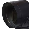 DuraVent DuraBlack 6 Inch 24 Gauge 430 Stainless Steel Easy