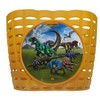 Bike Fashion Unisex - Adult T-Rex World Child's Basket, Yellow,