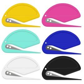 Knotting Comb 6Pcs Pet Hair Remover Knot Combs Letter Opener Mail Envelope Wrapping Paper Cutter with Safe Plastic Handle for Cats Dogs Letters