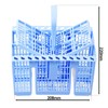 SPARES2GO Cutlery Basket Cage for Indesit Dishwasher (Light Blue)