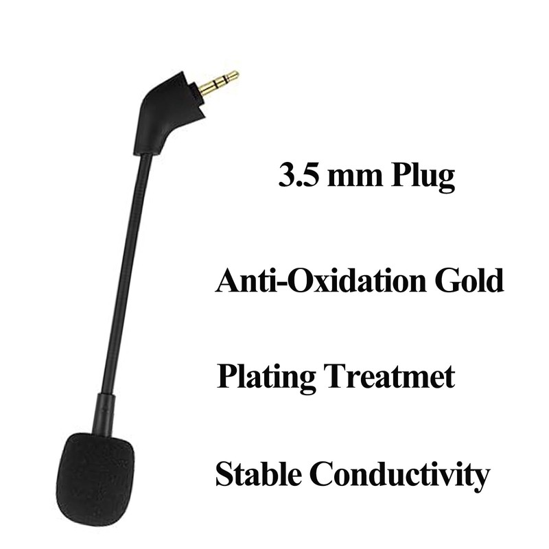 NewTH Replacement Microphone for Kingston HyperX Cloud, Cloud X Cloud