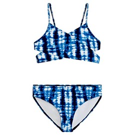 Kanu Surf - Traje de baño de 2 Piezas para niña, Coral Reef Beach Sport, Dawn Denim, 16