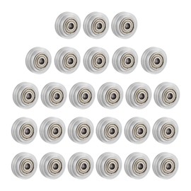 SIMAX3D 26PCS 3D Printer Wheel,Polycarbonate Plastic POM Rolle Linear Bearing for Creality CR10, Ender 3, Anet A8, Artillery X1