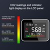 Indoor Air Quality Meter Wireless WiFi Intelligent CO2 Detection Temperature