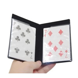 Magic Trick Melting 7 of Clubs "Optical Wallet" Gimmick Close Up Illusion MOA
