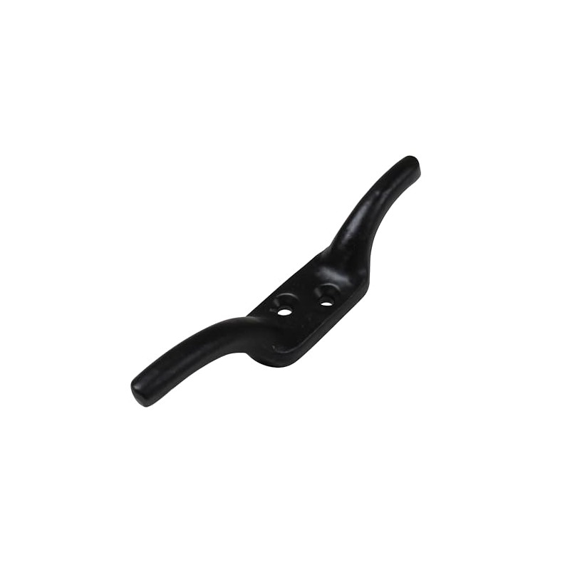 Secure Fix Direct Black or Galvanised Cleat Hook 3" -