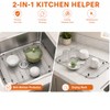 iPEGTOP Sink Bottom Grid 28"x 15", Stainless Steel Sink Protector