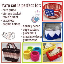 T-Shirt Yarn Fettuccini Zpagetti Set, 4 Cotton Yarn Balls Total of 218 Yards, Tshirt Yarn Kit for Crocheting, Ribbon Yarn 100% Cotton, Knitting Yarn, T Yarn Organic, Macrame T-Yarn, Paris Set