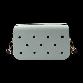 I Need EVA Mini Tote Bags with Clean Perforated Holes for Clog Charms and Reliable Bulk Production for Wholesale Orderssize: S, color: HYB-K08+Gift Box