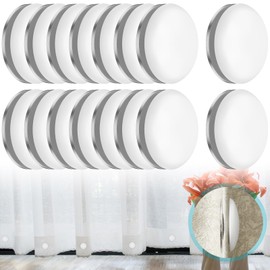 16Pcs Magnetic Curtain Weights, Rust Proof Waterproof Shower Curtain Magnets,Heavy-Duty Magnetic Shower Curtain Weights, Magnetic Shower Liner Weights for Bathroom Curtain