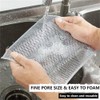 INOMAK Multifunctional Non-Scratch Wire Dishcloth, Multipurpose Non-Scratch Scrubbing Wire Dishwashing