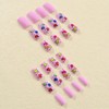 Valentine's Day Press on Nails Medium Length Square Fake Nails