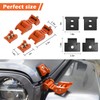 RT-TCZ - Kit de pestillos para capó, compatible con Jeep