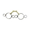 AK Toggle 3 Rings with Rider Jaws German Silver Double
