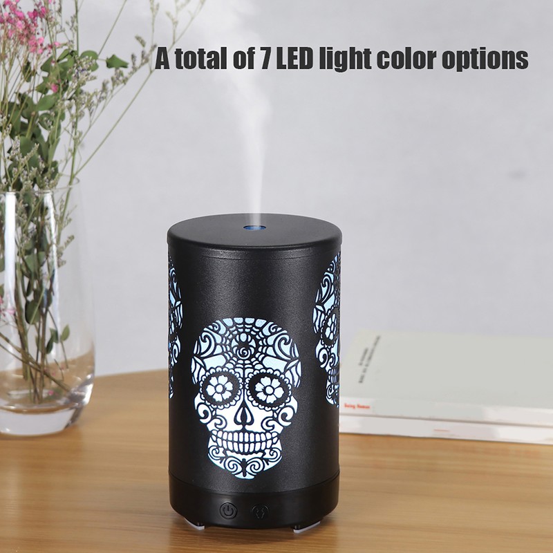Essential Oil Diffuser Portable Remote Control Aroma Diffuser LED Light