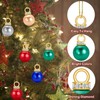 Mini Christmas Tree Baubles, 80 Pieces Mini Christmas Baubles Set,