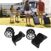Replacement Luggage Wheels, Universal Luggage Wheels Quiet Operation 360 Degree