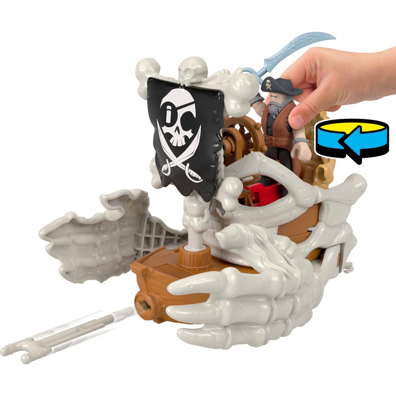 Imaginext - La Nave Di Billy Bones, nave giocattolo con