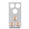 Guardhouse 3 Hole Penny Paper Mylar Coin Flips 2x2 25