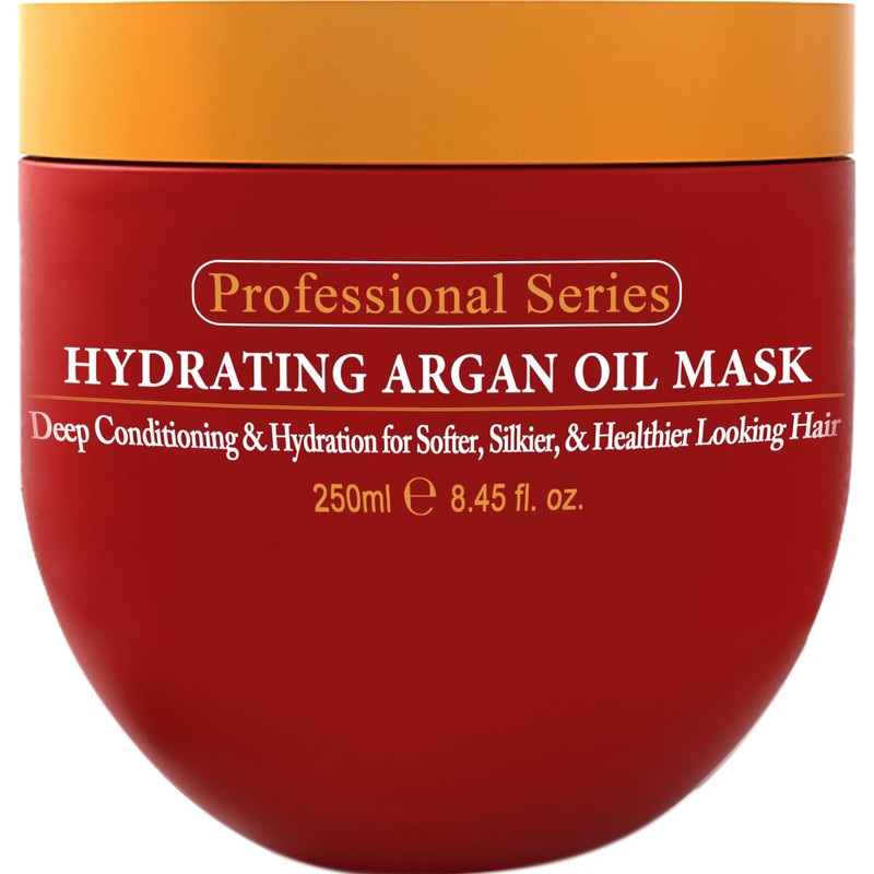 Arvazallia Mascarilla Hidratante con Aceite de Argán, 250ml, Acondicionador Profundo