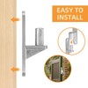 Rasugarlary 4 Set Heavy Duty Gate Hinges, Wall Mount Gate