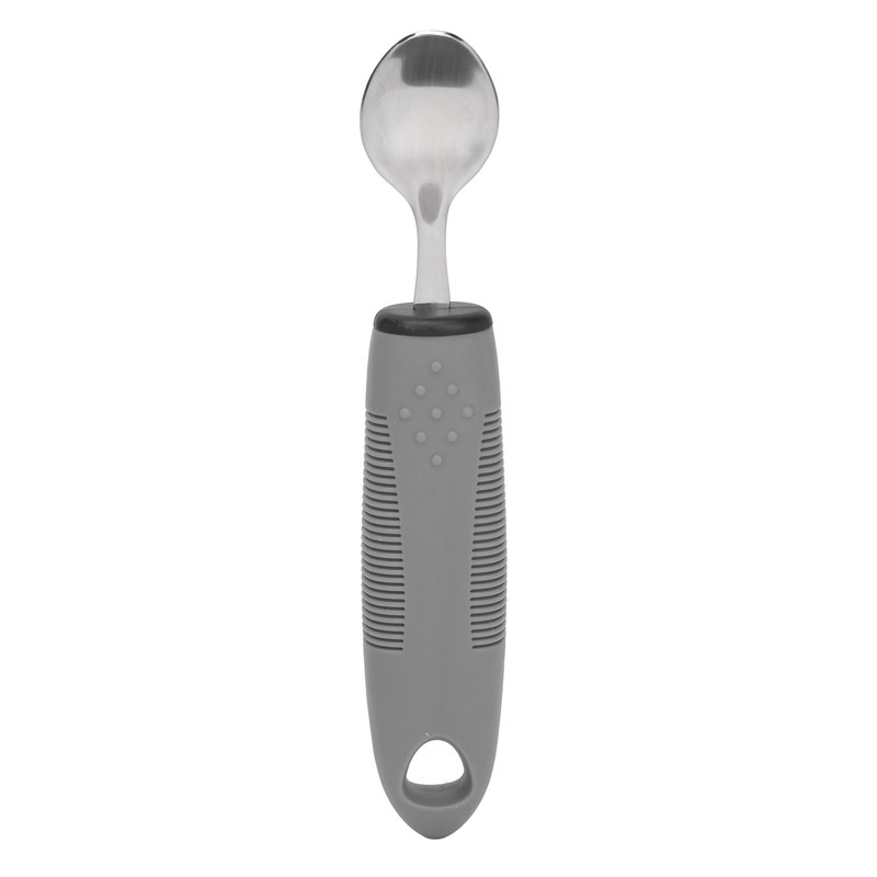 4Pcs Adaptive Utensils Weighted Non Slip Rubber Handle for Hand
