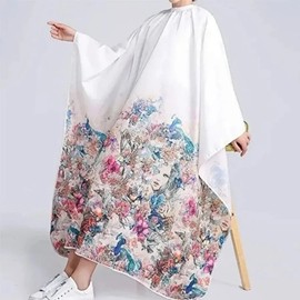 Beauty Salon Beauty Gown Haircut Cutting Board - WFI3FW7 Flower / 미용실 미용 가운 이발 커트보-WFI3FW7 플라워