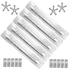 NIZEFEI 5 Pcs Beehive Mouse Guard, with 20 Pcs Screws Multi-Function Entrance Reducer for 10 Frame Beehives