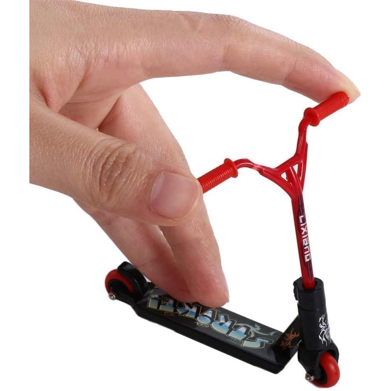 Wyjuan Mini Finger Scooter Set, 3 Pieces, 2 Black and