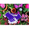 Leather Work Gloves Gardening Breathable Thorn Proof Palm Building Heavy
