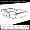 NORPERWIS 5 Pairs Reading Glasses - Standard Fit Spring Hinge
