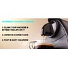 Gourmesso Cleaning Capsules for Nespresso Machines Cleaning Kit - 10