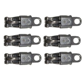 Derby Originals Set of 6 Panic Snaps for Lead Ropes, Lunge Lines, Trailer Ties, and Equestrian Use – Durable Clips for Horse Stalls and Tack