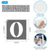 PATIKIL 1 Inch Plastic Small Letter Stencils, 36 Pcs Reusable