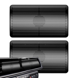 Car Air Vent Wind Deflector - Car Air Conditioner Windshield Vent Cover,Road Trip Must Have Vehicle Interior Baffle with Clip for Sedan, Taxi