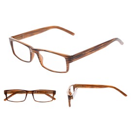 Reading Glasses 3 Pairs Striped Design Readers Women Men Reading Eyeglasses