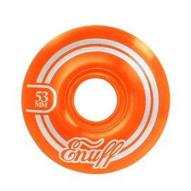 Enuff Skateboards Enuff Refresher II Wheels Unisex Adults ENU520, unisex_adult, ENU520, Orange (Orange), 53 mm