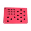 Buwei Universal Aluminium Car Floor Mat Patch Non-Slip Heel Plate